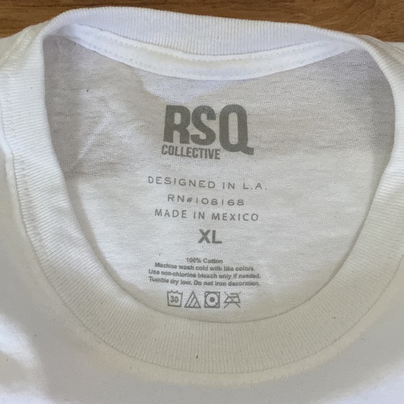 RSQ Collective Nostalgia white t-shirt - Picture 2 of 2